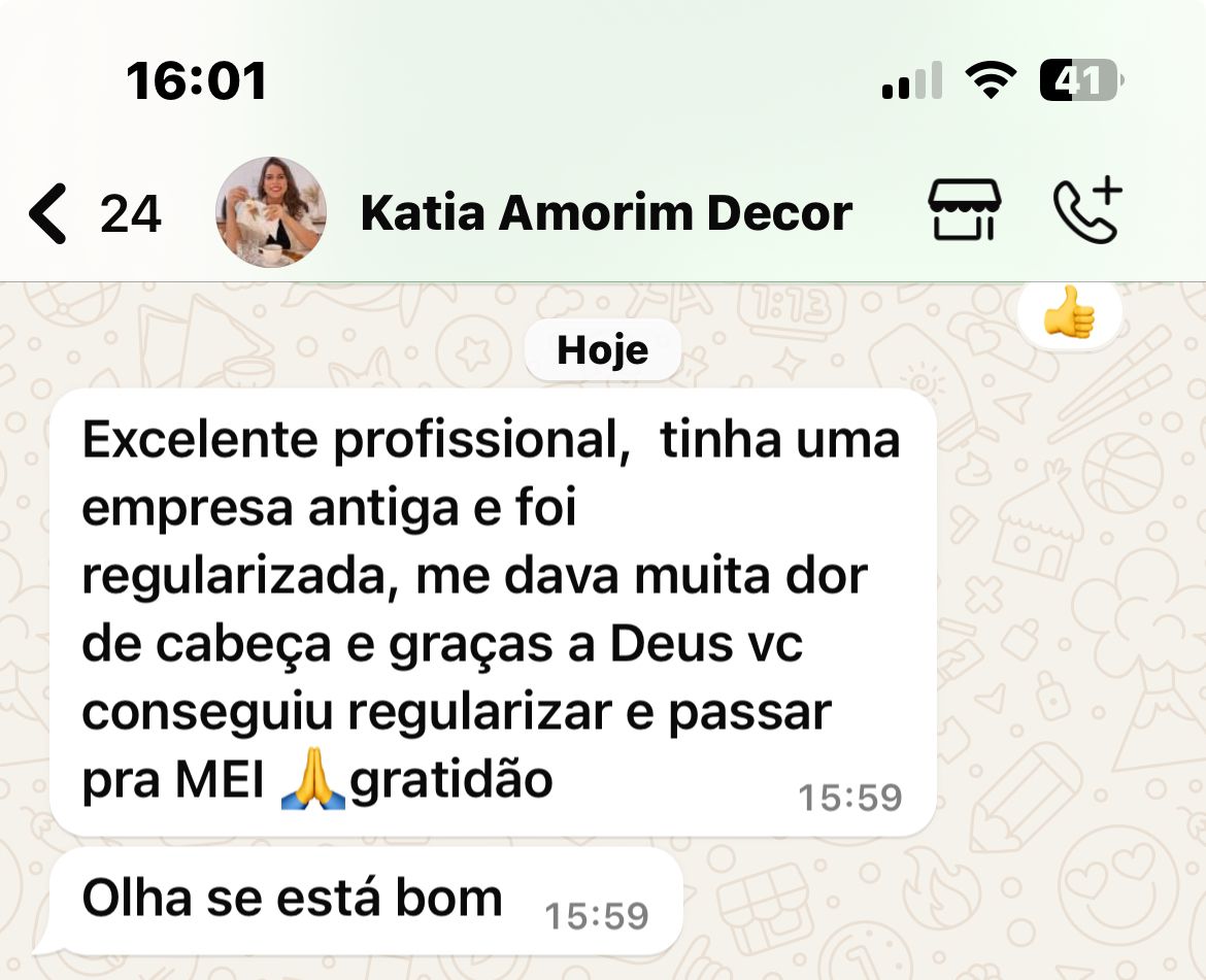 Depoimento de cliente sobre empresa antiga reativada